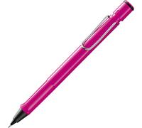 safari yellow Porte-mines avec grip ergonomique et corps en plastique ASA robuste idéal pour dessiner et écrire incluant la mine fine M 41 0,5 mm et gomme