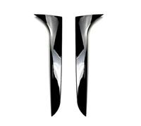 SAFATBZ Ailerons Voiture pour A4 B8 pour Avant 2009 2010 2011 2012 2013 2014 2015 2016 Aileron Latéral Lunette Arrière Voiture Aileron Latéral Noir Brillant Arrière Latéral Spoilers
