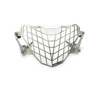 SAFATBZ Couverture Grille Phar pour G310GS G310 2017-2020 Moto Modification Grille Phare Garde Lentille Couverture Protecteur Grillades Phare(Silver)