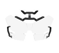 SAFATBZ Couverture Grille Phar pour L'afrique pour Twin CRF1100L pour CRF 1100 pour L'Aventure pour Le Sport Moto Phare Phare Garde Protecteur Couverture Protecteur Grillades Phare(Acrylic)