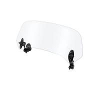 SAFATBZ Déflecteur Bulle Moto pour Tiger 800 955 1050 pour NC 700 750 pour Explorer XC/pour Rocket III pour Moto De Tourisme Becquet Pare Brise Réglable Moto Écran Pare Brise(1)
