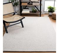 SAFAVIEH Abstract Collection ABT468E Tapis fait à la main en laine de qualité supérieure pour salon, salle à manger, chambre à coucher, 1,5 x 2,4 m Ivoire/beige