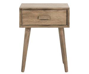 SAFAVIEH - ACC5702B - Moderne Table d'Dppoint en Bois, Marron, 40 X 60 X 64