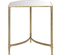 Safavieh EAF2532A Hudson Table d'Appoint Métal Or/Miroir 50 x 45 x 50,8 cm