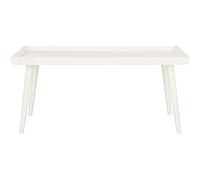 Safavieh Elias Table Basse, ECF5700A, Blanc, 55 X 106 X 48,26 cm