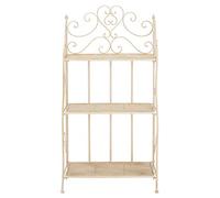 SAFAVIEH Étagère extérieure Moderne Métal, Pearl White