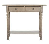Safavieh EUH5705C Brooke Console Pin Crème en Détresse 96 x 33 x 81,02 cm