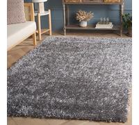 Safavieh Frances Tapis Polyester Gris/Gris 91 X 152 cm