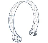 SAFAVIEH Gazebo Moderne en métal, Bleu Mousse, 43 × 203 × 212