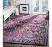 Safavieh Granada Collection GRA352 Tapis d'intérieur Traditionnel rectangulaire tissé pour Salon, Chambre à Coucher ou Tout Espace intérieur Fuchsia 201 x 274 cm