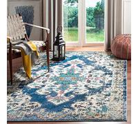 Safavieh Madison Collection MAD452M Bleu Marine/Gris Vintage 15 x 7 x 16 cm