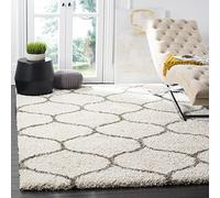 Safavieh Mcr4571d Zoey Cormoran Tapis, Gris/Ivoire, 91 x 152 x 5.0 Cm-p, Polypropylène, Ivory/Grey, 7' Square