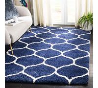 Safavieh Mcr4571d Zoey Cormoran Tapis, Gris/Ivoire, 91 x 152 x 5.0 Cm-p, Polypropylène, Navy/Ivory, 3' x 5'