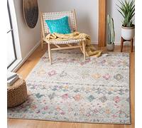 Safavieh Milani Tapis tissé en polypropylène 90 X 150 cm Gris/Or.