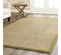 Safavieh Natural Fiber Collection NF114G Tapis en jonc de mer Vert Olive 0,9 x 1,5 m