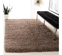 Safavieh Polar Shag Collection PSG800C Tapis décoratif - 0,9 x 1,5 m - Motif Glamour Solide, ne perd Pas Ses Poils et Facile d'entretien, 7,6 cm d'épaisseur, idéal pour Les Zones à Fort trafic dans
