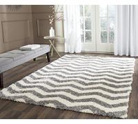 Safavieh Reese Tapis Polypropylène/Polyester Ivoire/Gris 160 X 228 cm