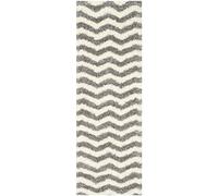 Safavieh Reese Tapis Polypropylène/Polyester Ivoire/Gris 68 X 152 cm