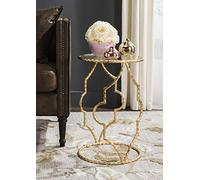 Safavieh Table d'appoint en métal pour Salon 40 x 40 x 50,8 cm