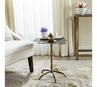 Safavieh Table d'appoint en métal pour Salon 46 x 48 x 53,34 cm