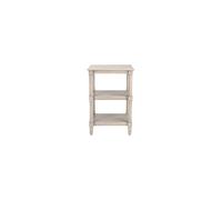SAFAVIEH Tables d'appoint Modernes en Bois, Gris-Beige, 50 x 40 x 75 cm