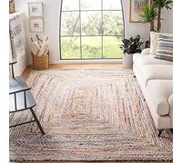 Safavieh Tapis Boho pour Salon, Salle à Manger, Chambre à Coucher - Cape Cod Collection, Tapis à Poil Court, Multi, 183 x 274 cm