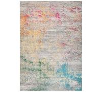 Safavieh Madison MAD440 Tapis d'intérieur Moderne Chic et tissé pour Salon, Chambre à Coucher ou Tout Espace intérieur Gris/doré 61 x 91 cm