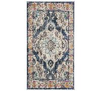 Safavieh Tapis Boho pour Salon, Salle à Manger, Chambre à Coucher - Monaco Collection, Tapis à Poil Court, Violet et Bleu Clair, 61 x 91 cm