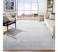 Safavieh Tapis Boho pour Salon, Salle à Manger, Chambre à Coucher - Tulum Collection, Tapis à Poil Court, Gris Clair et Ivoire, 183 x 274 cm