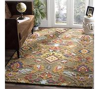 Safavieh Tapis Contemporain pour Salon, Salle à Manger, Chambre à Coucher - Blossum Collection, Tapis à Poil Court, Multi, 152 x 229 cm