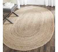 Safavieh Tapis Contemporain pour Salon, Salle à Manger, Chambre à Coucher - Cape Cod Collection, Tapis à Poil Court, Beige, 120 x 180 cm