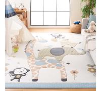 Safavieh Tapis Contemporain pour Salon, Salle à Manger, Chambre à Coucher - Carousel Kids Collection, Tapis à Poil Court, Multicolore, 240 x 300 cm