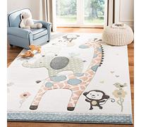 Safavieh Tapis Contemporain pour Salon, Salle à Manger, Chambre à Coucher - Carousel Kids Collection, Tapis à Poil Court, Multicolore, 200 x 300 cm