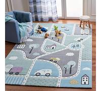 Safavieh Tapis Contemporain pour Salon, Salle à Manger, Chambre à Coucher - Carousel Kids Collection, Tapis à Poil Court, Multicolore, 240 x 300 cm