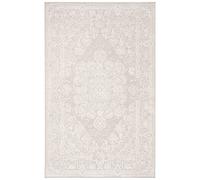 SAFAVIEH Tapis Contemporain Pour Salon, Salle à manger, Chambre à coucher - Reflection Collection, Tapis à poil court, Crème et Ivoire, 75 x 120 cm