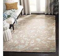 SAFAVIEH Tapis Contemporain Pour Salon, Salle à manger, Chambre à coucher - Soho Collection, Tapis à poil court, Gris et Multi, 107 X 168 cm