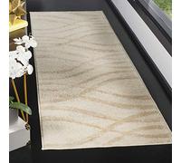 Safavieh Adirondack Collection ADR125W Tapis de Couloir Moderne en Forme de Vague pour Salon, entrée, Hall, Couloir, Chambre