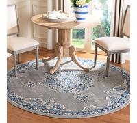 Safavieh Tapis d'intérieur Contemporain rectangulaire touffeté à la Main, Collection Abstraite, ABT141, Gris/Noir, 122 x 183 cm pour Salon, Chambre à Coucher ou Tout Espace intérieur