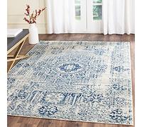 Safavieh Tapis d'intérieur Contemporain touffeté à la Main - Collection Abstraite ABT141 - Gris/Noir - 122 x 183 cm - pour Salon, Chambre à Coucher ou Tout Espace intérieur