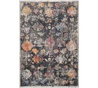 Safavieh Tapis d'intérieur rectangulaire Contemporain touffeté à la Main, Collection Abstraite, ABT141, en Gris/Noir, 122 x 183 cm pour Salon, Chambre à Coucher ou Tout Espace intérieur