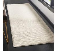 Safavieh Tapis en Fibres Naturelles Salon, Salle à Manger, Chambre à Coucher - Natural Fiber Collection, Tapis à Poil Court, Ivoire, 80 x 180 cm