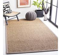 Safavieh Tapis en Fibres Naturelles Salon, Salle à Manger, Chambre à Coucher - Natural Fiber Collection, Tapis à Poil Court, Naturel, 160 x 230 cm