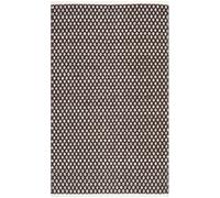 SAFAVIEH Tapis Moderne pour Salon, Salle à Manger, Chambre à Coucher - Boston Collection, Tapis à Poil Court, Marron, 91 X 152 cm