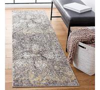 Safavieh Tapis Multi-Usage intérieur/extérieur en polypropylène tissé Rose/Gris 160 x 230 cm