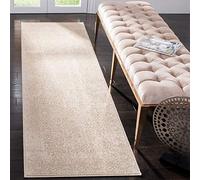 SAFAVIEH Tapis Traditionnel Pour Salon, Salle à manger, Chambre à coucher - Noble Collection, Tapis à poil court, Bleu et Ivoire, 99 X 140 cm