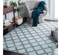 SAFAVIEH Tapis Traditionnel Pour Salon, Salle à manger, Chambre à coucher - Paradise Collection, Tapis à poil court, Gris et épicéa, 122 X 170 cm