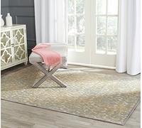 SAFAVIEH Tapis Traditionnel Pour Salon, Salle à manger, Chambre à coucher - Paradise Collection, Tapis à poil court, Gris et Multi, 122 X 170 cm