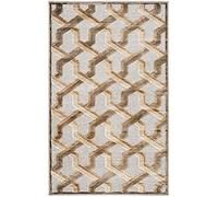 SAFAVIEH Tapis Traditionnel Pour Salon, Salle à manger, Chambre à coucher - Paradise Collection, Tapis à poil court, Mousse, 79 X 122 cm