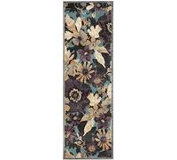 Safavieh Tapis Traditionnel pour Salon, Salle à Manger, Chambre à Coucher - Paradise Collection, Tapis à Poil Court, Gris et Multi, 66 X 244 cm