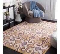 SAFAVIEH Tapis Traditionnel Pour Salon, Salle à manger, Chambre à coucher - Paradise Collection, Tapis à poil court, Or et Multi, 160 X 229 cm